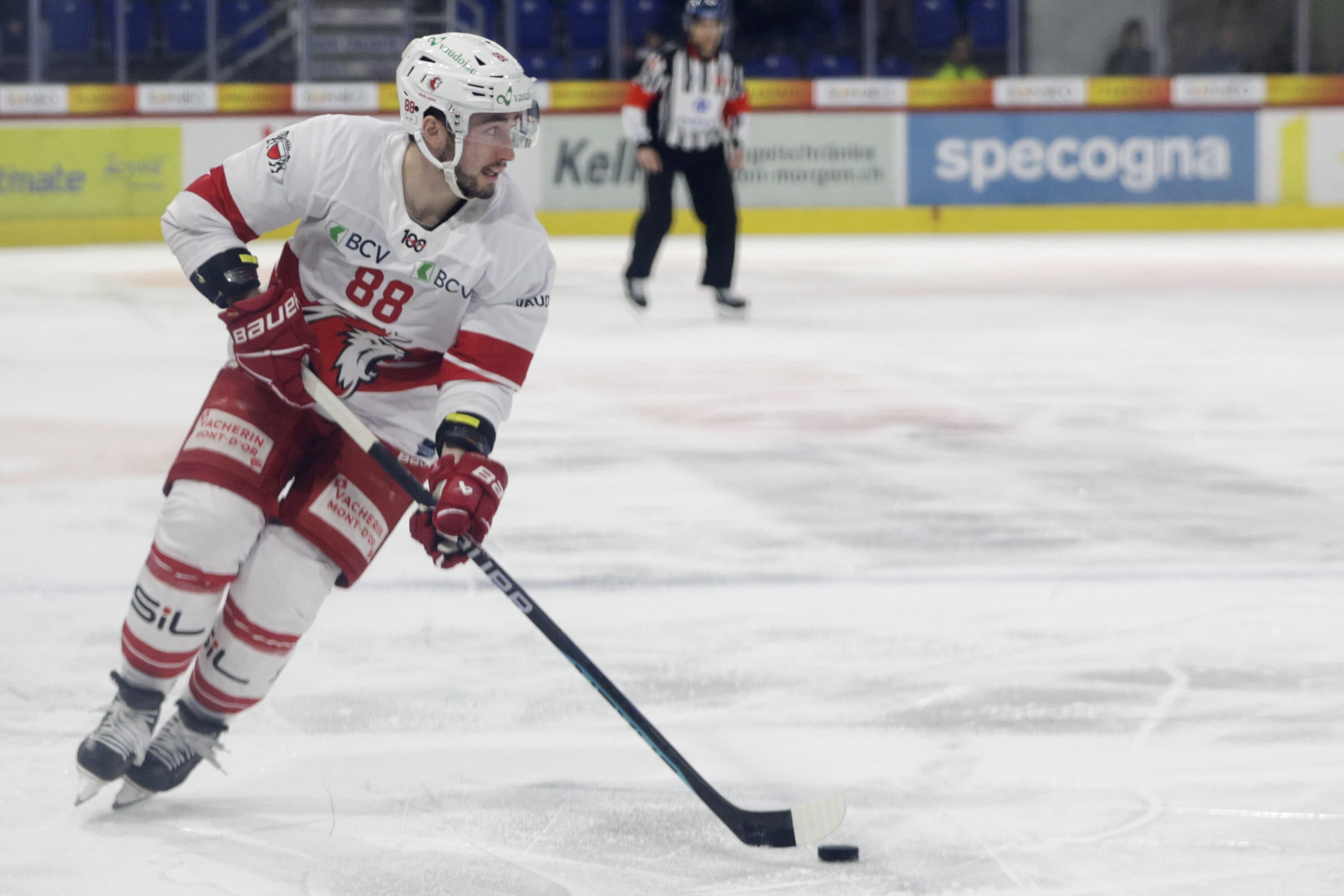 Daniel Audette, en 2022-23 sous le maillot du LHC