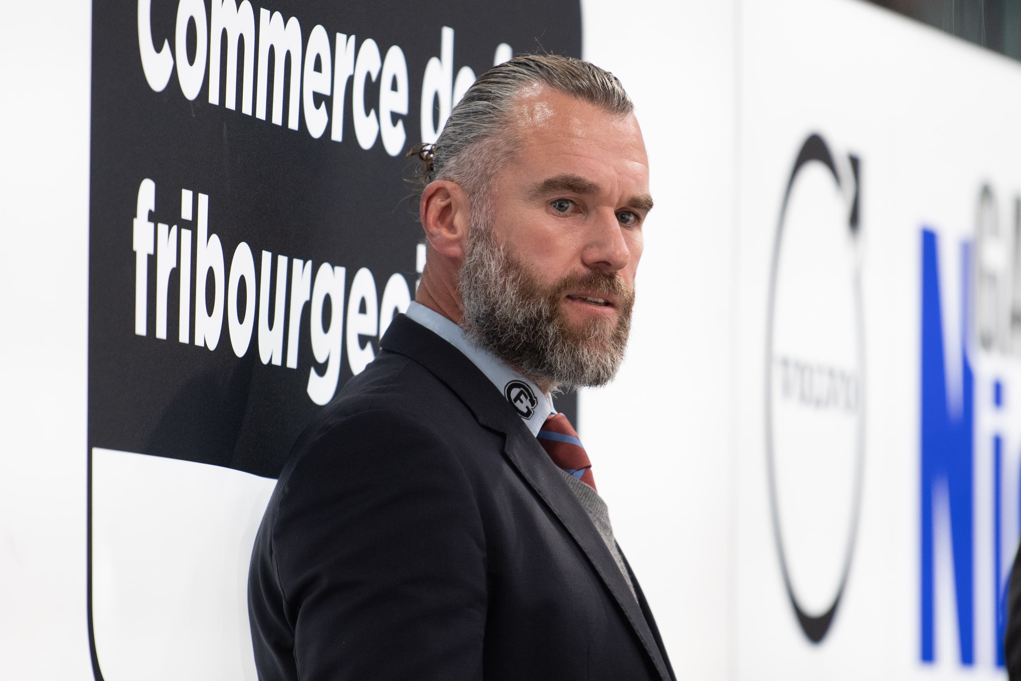 Christian Dubé, entraineur et directeur sportif de Fribourg-Gottéron