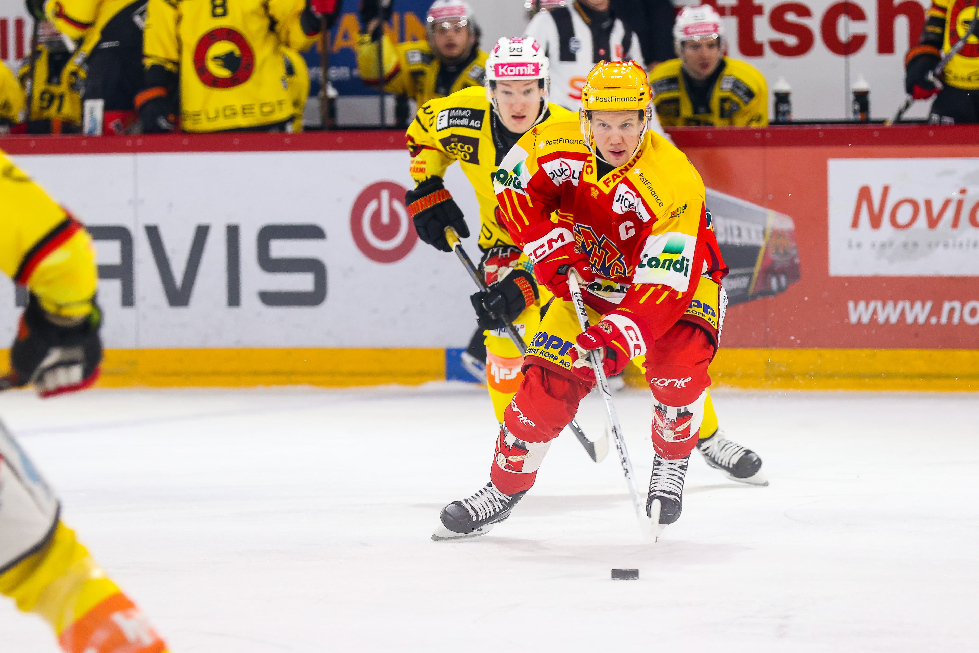 Biel Topscorer Toni Rajala 