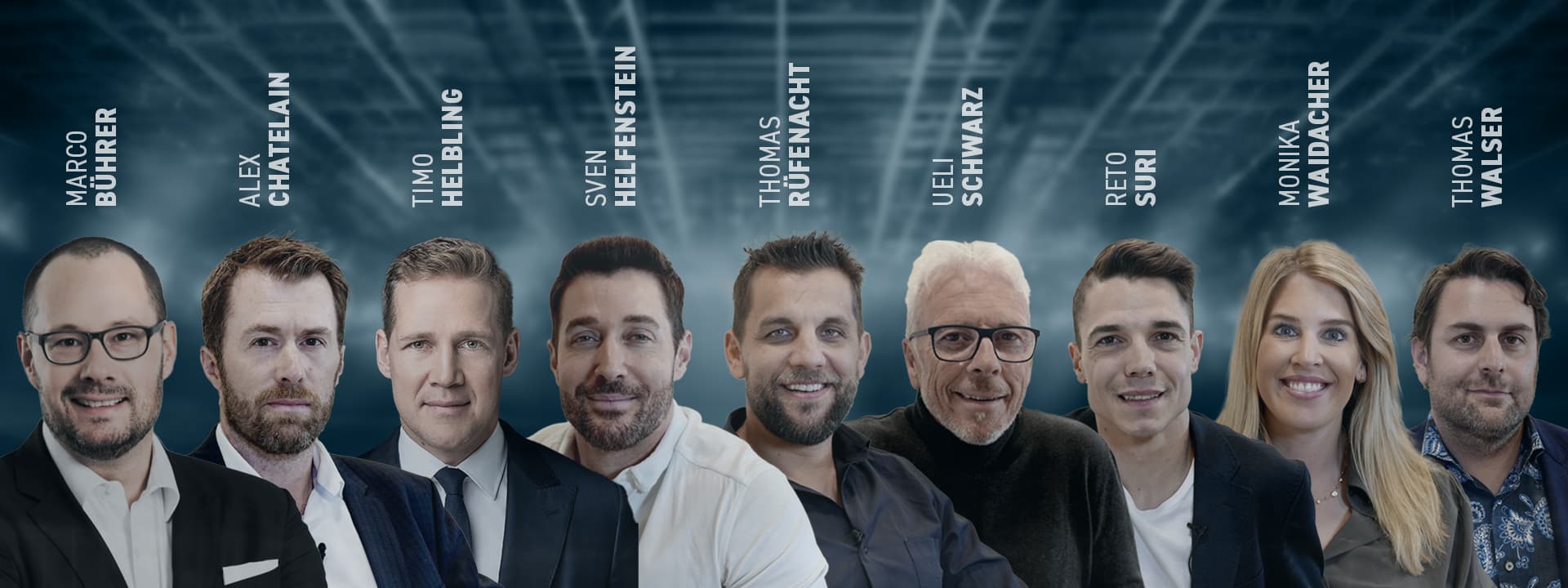 Das 9-köpfige MySports Expertenteam 2025