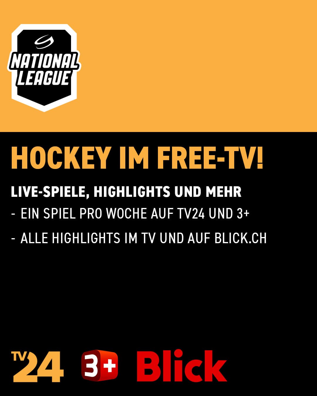 Live Hockey Blick 3+ TV24