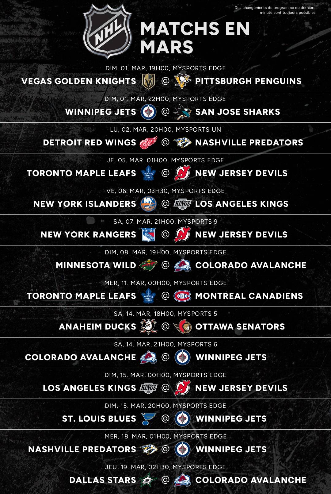 NHL Mars