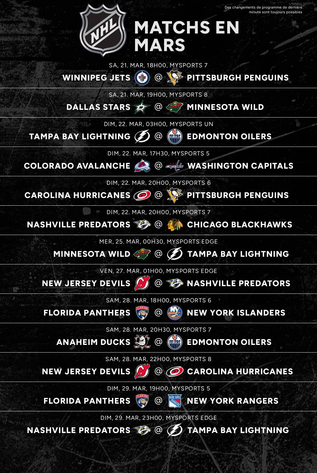 NHL Mars